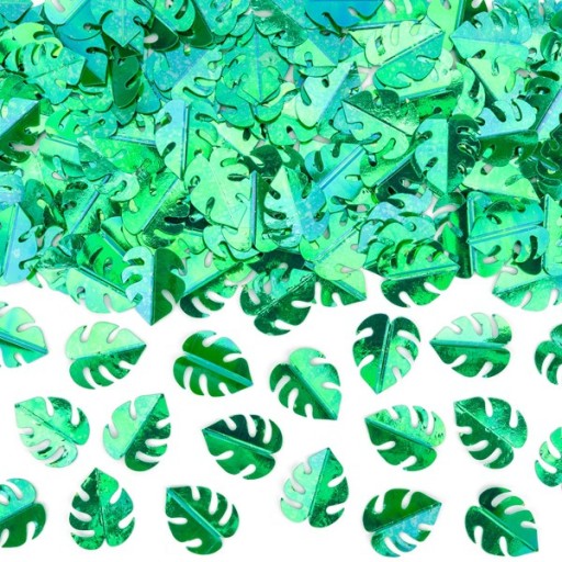 Konfety Aloha Leaves Havajské zelené 15g