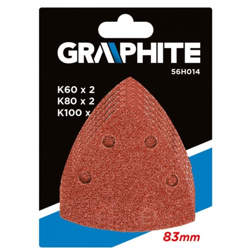 Brúsne papiere so suchým zipsom, 83 x 83 x 83 mm K60