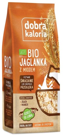 DOBRÉ KALÓRIE Proso s bio medom 120 g