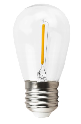 E27 LED žiarovka 1W Edison retro dekoratívne vlákno 60lm