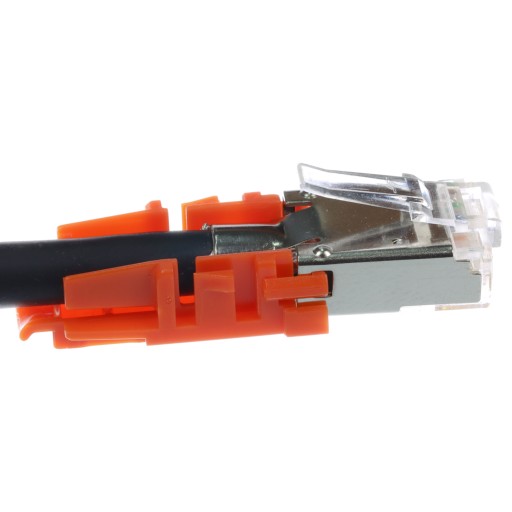 Telegartner Zástrčka s krytom RJ45 6A oranžová