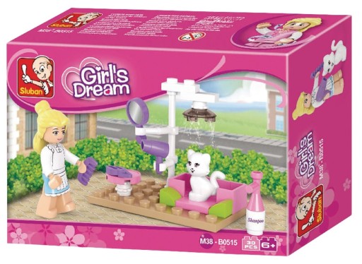 KITTOVE BLOKY U KADERNÍKA 30 ELEMENTOV. SET PRE DIEVČA B0515