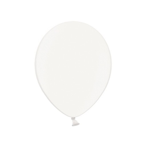 BALÓNKY na ozdobu SILNÉ 23cm 10ks BIELY