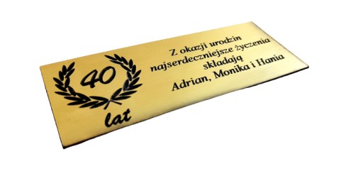 Gravírovaný tanier