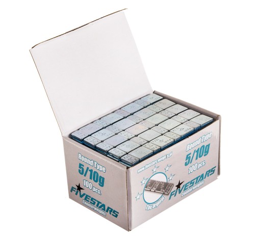 HLINÍKOVÉ LEPENÉ ZÁVAŽÍ, široká páska FIVESTARS 5/10g