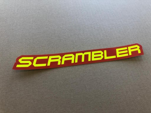 Fluo nálepky Polaris Scrambler 23 cm