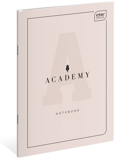 Bodkovaný zápisník InterDruk A6 Academy, 32 listov, rôzne farby