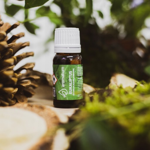 Prírodný eukalyptový esenciálny olej Aromatum z eukalyptovej aromaterapie