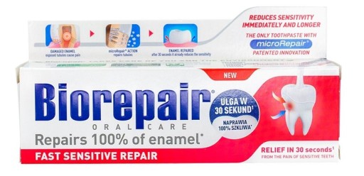 Blanx Biorepair zubná pasta na citlivé zuby 75 ml