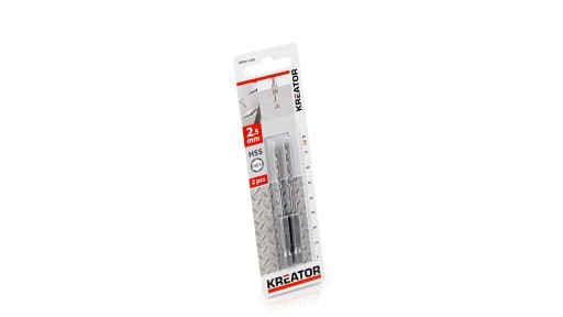 Vrtáky do kovového skrutkovača 2,5 mm 2 kusy HEX
