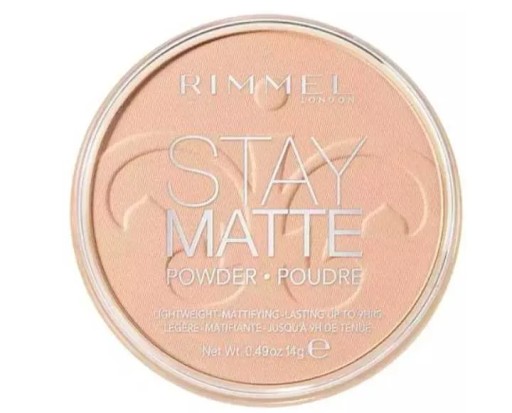 RIMMEL STAY MATTE PEACH GLOW 003 púder na tvár, 14 g
