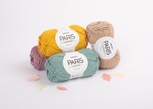 Biela priadza Drops Paris 16