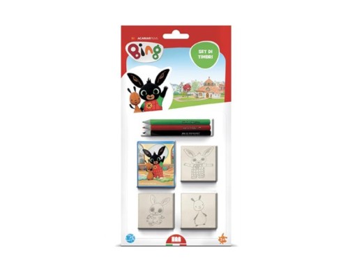 Sada pečiatok 3 ks blister Bing 3987 Multiprin