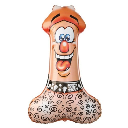 Balóniky na slepačiu párty, veľký penis, do 90 cm, ozdoby, pomôcky, 1 ks