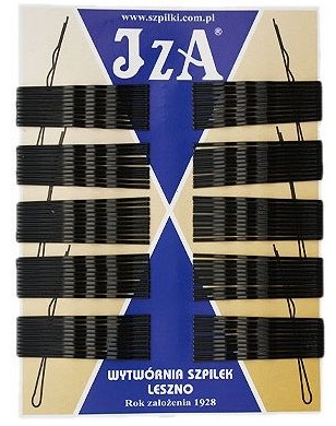 IZA špendlíky, čierne, 6 cm - 100 kusov