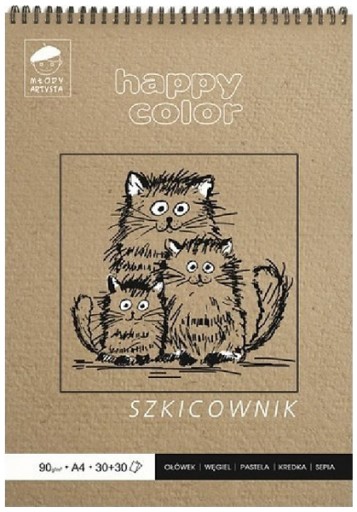 Podložka do skicárov A4 Happy Color