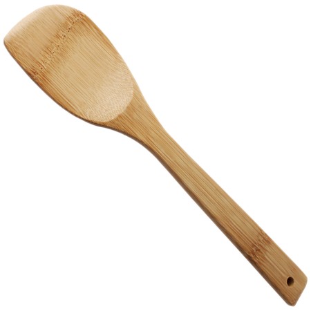 Lopata na ryžu Shamoji, drevená, 30 cm
