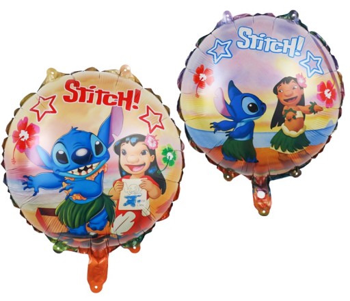 Lilo & STITCH fóliový balón 77cm veľká modrá narodeninová dekorácia hélium XXL