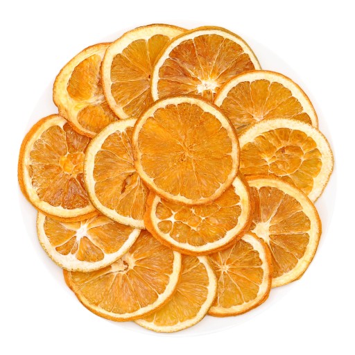 Sušené pomaranče na plátky - 100 g Jedlé