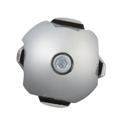 KONEKTOR DVOJITÝ PARALELNÝ KONEKTOR PRE POTRUBIE FI 65 R-4 2 PALCE CHROME R-4/C AMIX