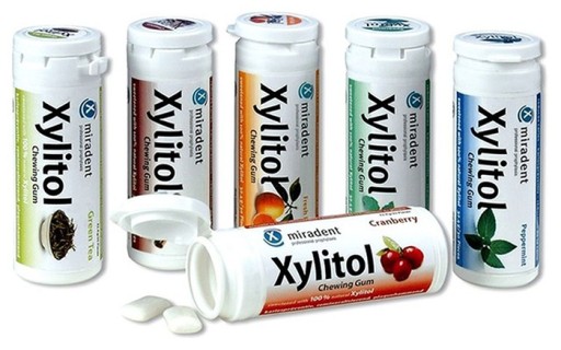 Žuvačka MIRADENT s xylitolom ŠKORICA x30