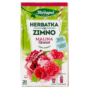 HERBAPOL STUDENÝ ČAJ, MALINA POMENUTE, 20 VRECOV