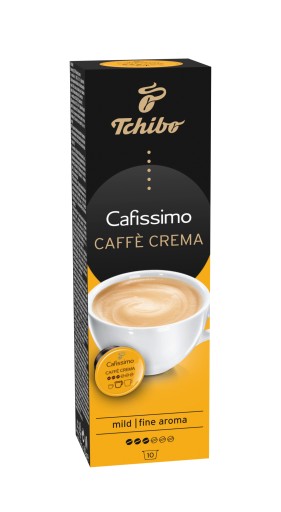Kávové kapsuly Tchibo Crema Fine Aroma 10 kapsúl