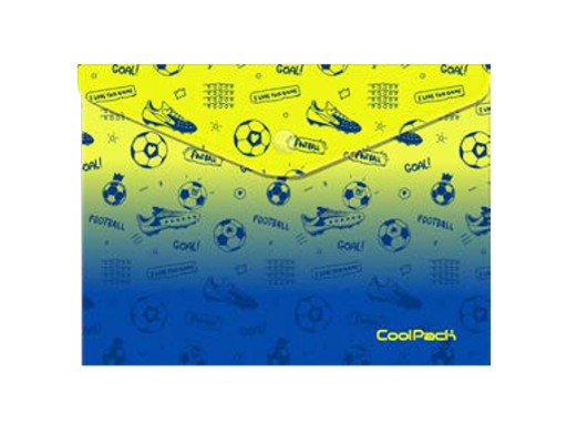 COOLPACK OBÁLKA NA DOKUMENTY A4, FUTBALOVÁ patentka
