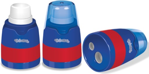 Colorino Dvojité strúhadlo + guma 2v1