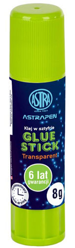 Lepiaca tyčinka Astra Pen transparentná 8g - displej