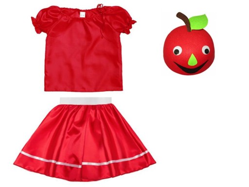 KLOBÚK APPLE, OUTFIT APPLE RED