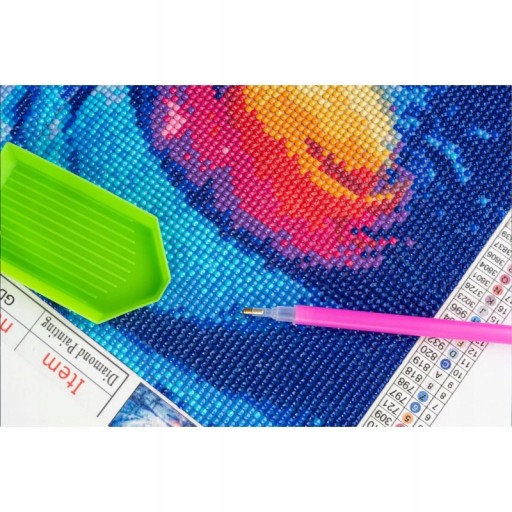 DIAMANTOVÉ VYŠÍVACIE KORÁLKY MOZAIKA 5D SET OBRAZ DIAMANTOVÁ MAĽBA 30x40CM