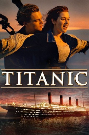 Filmový plagát Titanic James Cameron 30x21 cm A4
