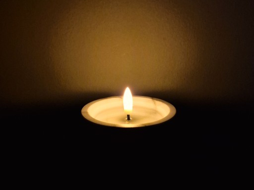 Mramorový EFFECT LED sviečka 12,5 cm 9,5 DEKORATÍVNA biela