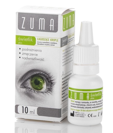 S-Lab zvlhčujúce kvapky Očné kvapky Skylight Plus 10 ml
