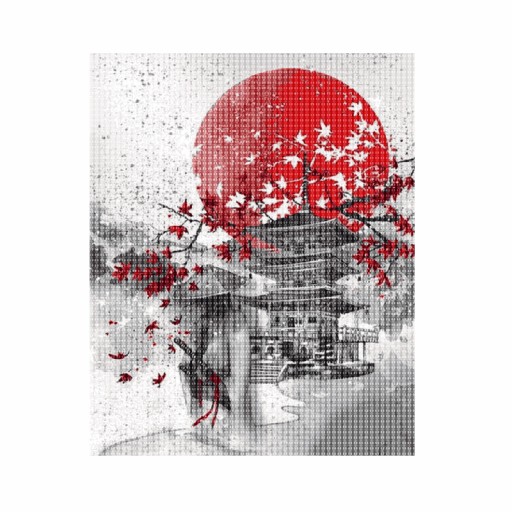 Diamantové vyšívanie Diamant 30x40cm Japonsko DPX-14590