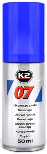 K2 07 ODSTRAŇOVANIE HRDZE UNIVERZÁLNY PRÍPRAVOK 50 ML