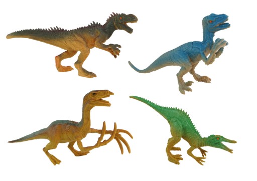 Súprava figúrok Dinosaurov Príslušenstvo 8 kusov.