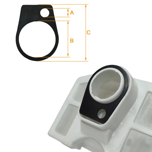 Silné tesnenie pre vzduchový filter píly NAC CST45 40 | CST52 45 | 50 CST61