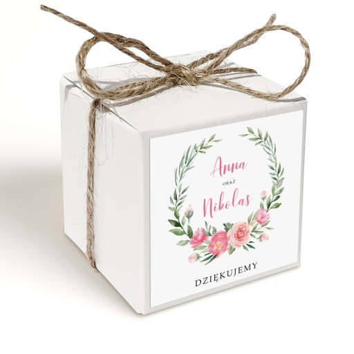 Darčeková krabička 2 fudges VZORY PERSONALIZÁCIE