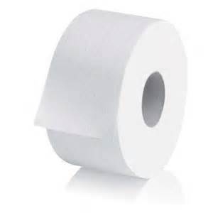 BIELY CELULÓZOVÝ TOALETNÝ PAPIER, 2 VRSTVA JUMBO