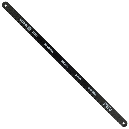 PÍLOVÉ KOTOUČE VOREL BIMETALOVÉ M42 + D6A + Co 8% NA KOV 300mm 2 KS 24 TPI