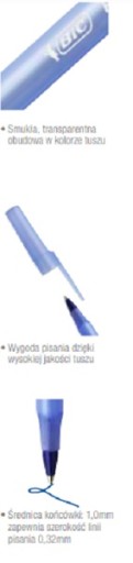 BLUE BIC BALLPOINT ROUND STIC CLASSIC 1,0 mm