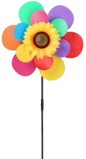 Záhradný veterný mlyn SUNFLOWER 4555