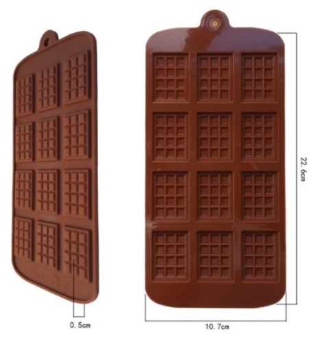 SILIKÓNOVÁ FORMA na ČOKOLÁDOVÉ PRALINKY ĽADOVÉ
