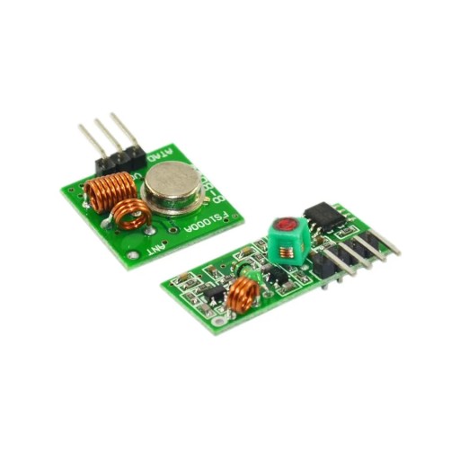 RF rádiový modul vysielač prijímač 433MHz Arduino