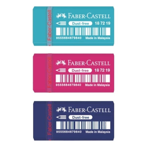 Bezprašná guma, trendové farby FC187219 FABER-CASTELL