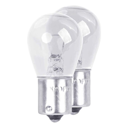 P21W halogénové 12V autožiarovky AMiO 2 ks.
