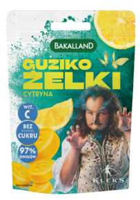 BAKALLAND ŽELÉ GOMBOKOVÉ ŽELÉ CITRÓN, PANVA KLEKS 34 g