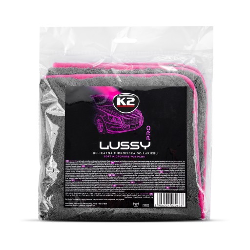 K2 LUSSY PRO SOFT MICROFIBER chlpatý uterák NA AUTOLAK 40x40cm